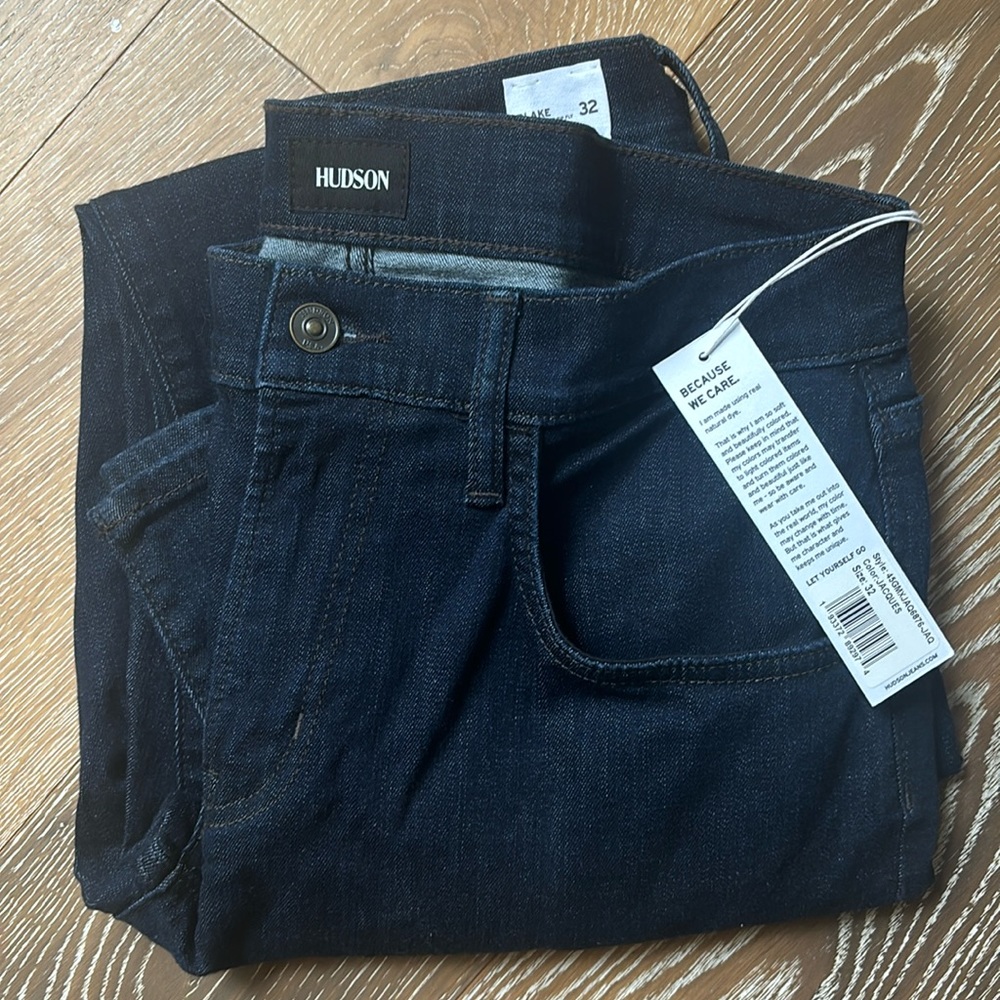 Men’s Hudson Blake Slim Straight Jean in color Jacques size 32
